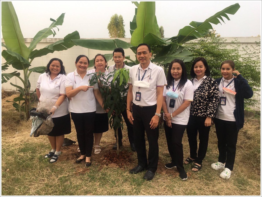สำนักงานบังคับคดีจังหวัดร้อยเอ็ด จัดกิจกรรมวันรักต้นไม้ประจำปีของชาติ พ.ศ. 2565